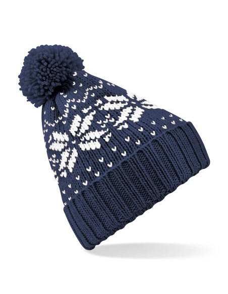 BEE-B456-Fair Isle Snowstar® Beanie 2